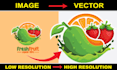 convert logo or image into vector file high ai,png,eps