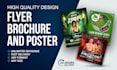 design stunning looking flyer, brochure and poster