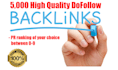 create 5,000 high authority contextual dofollow backlinks
