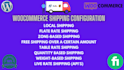 configure woocommerce shipping, taxes or fix issues