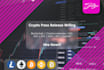 write your blockchain, defi, nft, ido, ico press release