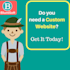 develop your custom website html css java php