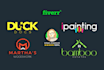 make a professional modern and minimalist 3d business logo