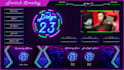 custom design twitch overlay, kick overlay, scene animation