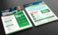 do corporate flyer, business brochure, and trifold brochure