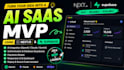build an ai saas mvp using nextjs and supabase