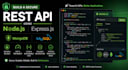 build a secure rest API using nodejs expressjs mongodb