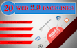 create 20 high quality web 2 0 backlinks