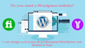 create or customize a professional wordpress website