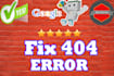 fix 404 broken link not found error in wordpress and more