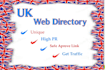 give 60 UK directory submission manually