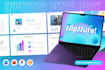 design investor pitch deck presentation within 12 hours
