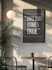 do wall art, printable poster and flyer design