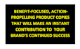 craft out positive, benefit focused copy that will boost sales