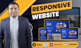 design and develop a responsive wordpress website in 15 hours