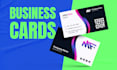design a modern, minimalist or luxury business card