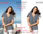 do 10 photos retouch shadow reflection hair masking