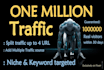 boost 1 million targeted traffic to your website