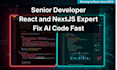 fix bugs and optimise your react or nextjs app fast