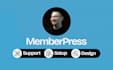 set up and configure memberpress for your membership website