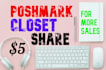 want to work as a virtual assistant for closet sharing