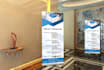 design roll up banner and signboard