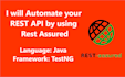 automate your rest API by using rest assured