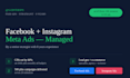 manage your facebook, meta and instagram ads with 8 years of experience