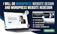 do wordpress website design and wordpress website redesign