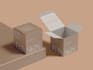 do product packaging design and label with modern branding