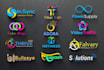 design stunning 2d 3d logo design for your brand company or business