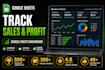 build automated google sheets dashboard to track sales, profit and kpis