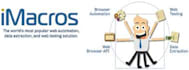do browser automation using imacros