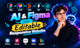 convert figma or ai designs into a functional and responsive website