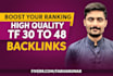 make high tf homepage dofollow seo backlinks