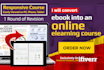 convert your ebook into an online elearning course