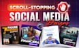 design social media post, carousel for facebook, instagram