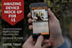 create amazing device mock up