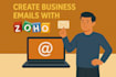 create business emails with zoho mail