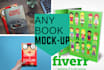 create realistic 3d mockups for your book cover in one day