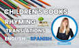 translate your rhyme childrens book to spanish