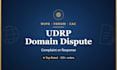 handle your udrp domain dispute at wipo, forum, cac or adndrc