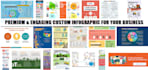 create engaging modern infographic design