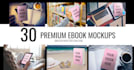 create 30 ebook mockups for facebook or instagram in 24 hrs