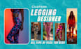 design custom leggings, yoga pants, and shorts