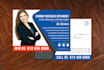 design amazing direct mail eddm postcard or postcard design