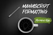 format your manuscript for publishing