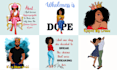create african american t shirt design in 24hours