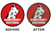 digitize logo into embroidery digitizing dst pes fast