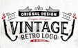 do a beautiful retro vintage logo with a free vector file